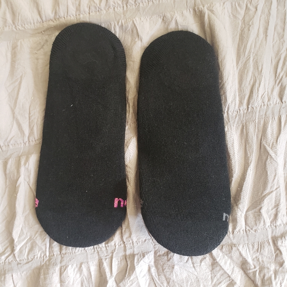 3 Pk New Balance Black Casual Socks No Show Comfort New - Picture 4 of 4